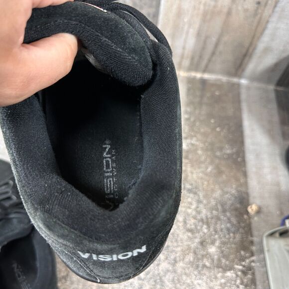 VTG VISION Street Wear Low Chunky Skate Sneakers - US Size 12 - Black - Picture 10 of 14